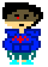 [506291] ...welp, i'll be in my own multiverse. bye. *he glitches away.*