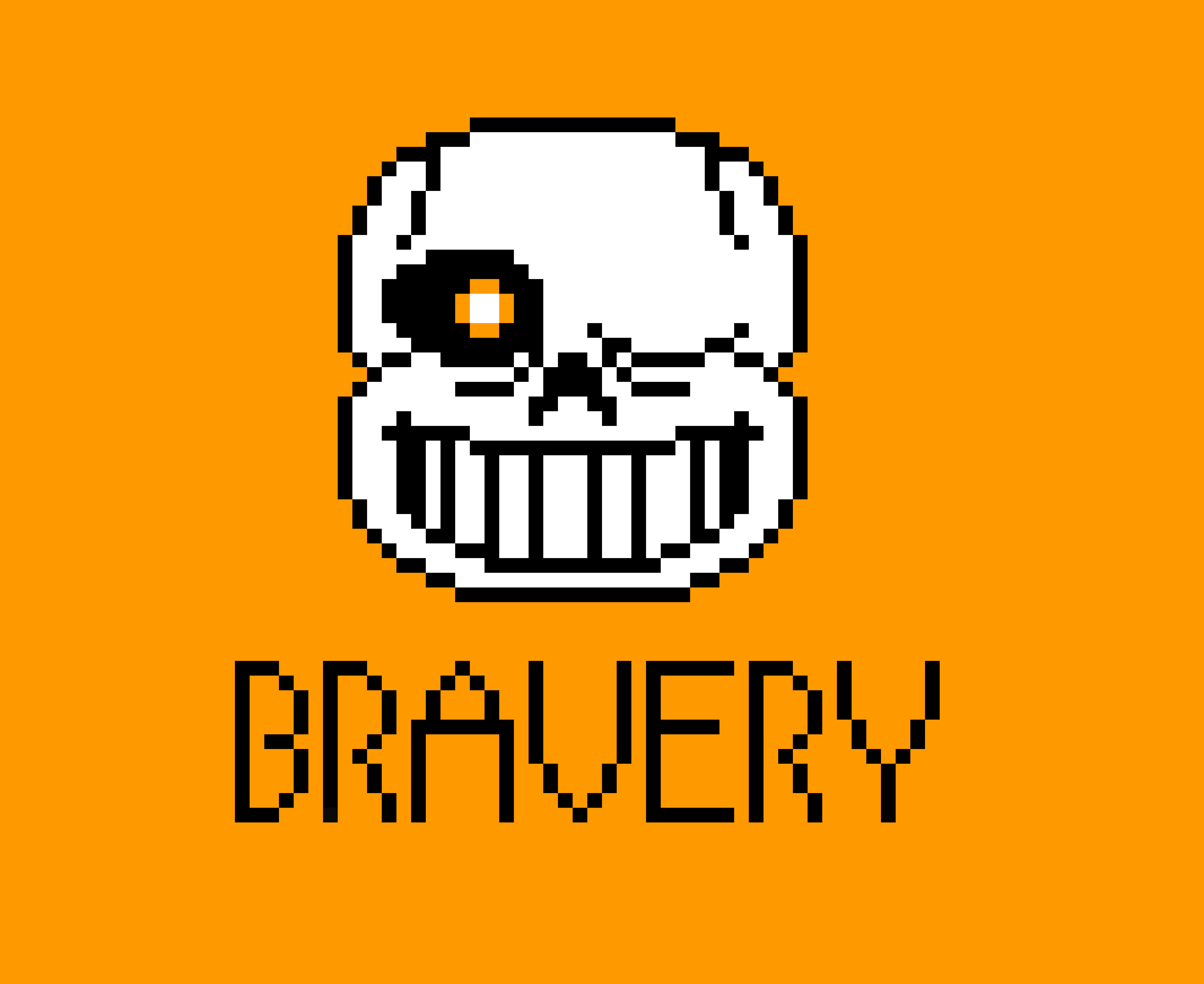 [9664c4] UnderPixel The Brave Skeleton Just Head for Discord icon 