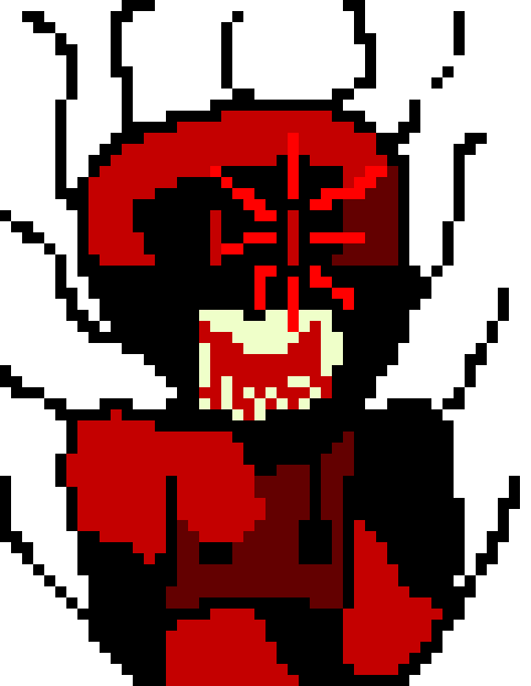 [04f305] -the spike goes away and he telports away-