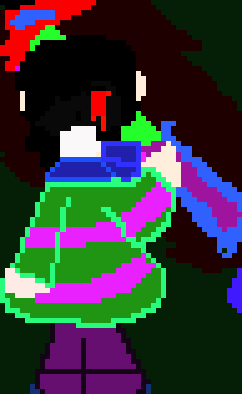 [904ba9] blood drips he must left