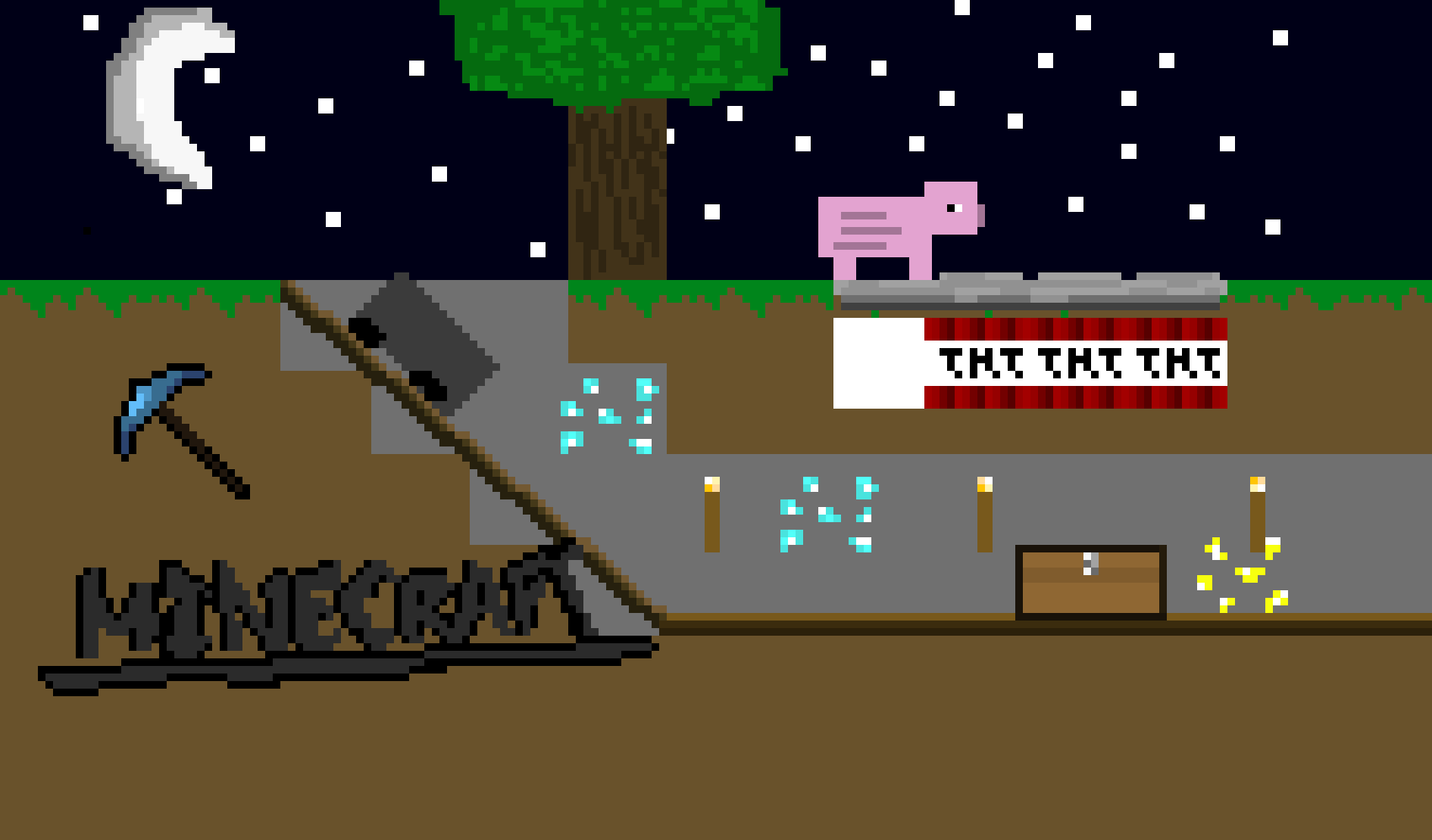 [9664c4] minecraft pixeled