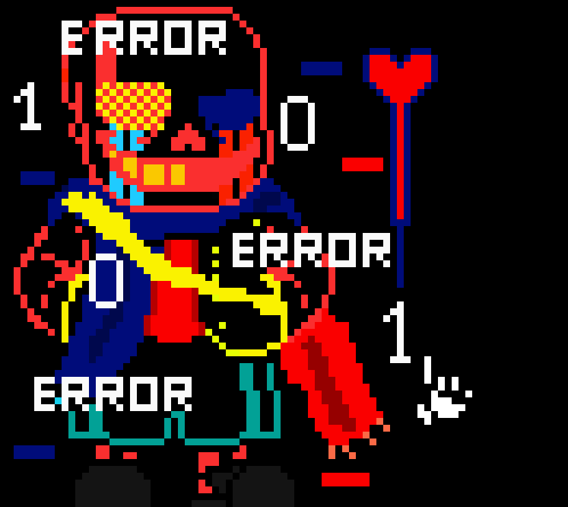 [2fe70b] *starts twitching*fires gaster blasters at infected* 