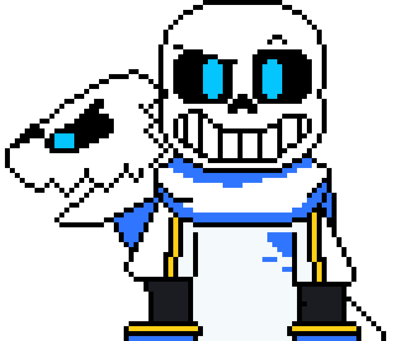 [b9de0d] HELLO HUMANS, FLUFFY PEOPLE, AND BARNEY THE DINOSAUR! IT IS I...THE MAGNIFICENT SANS!  - (royal guard) SWAP! sans