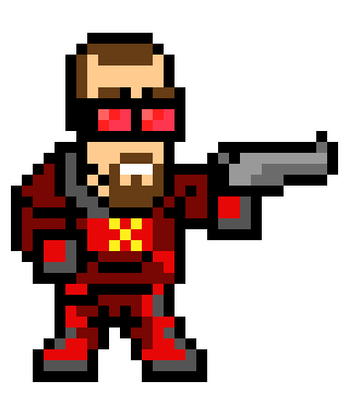 [4f3789] Character Sprite shotgun and pistol