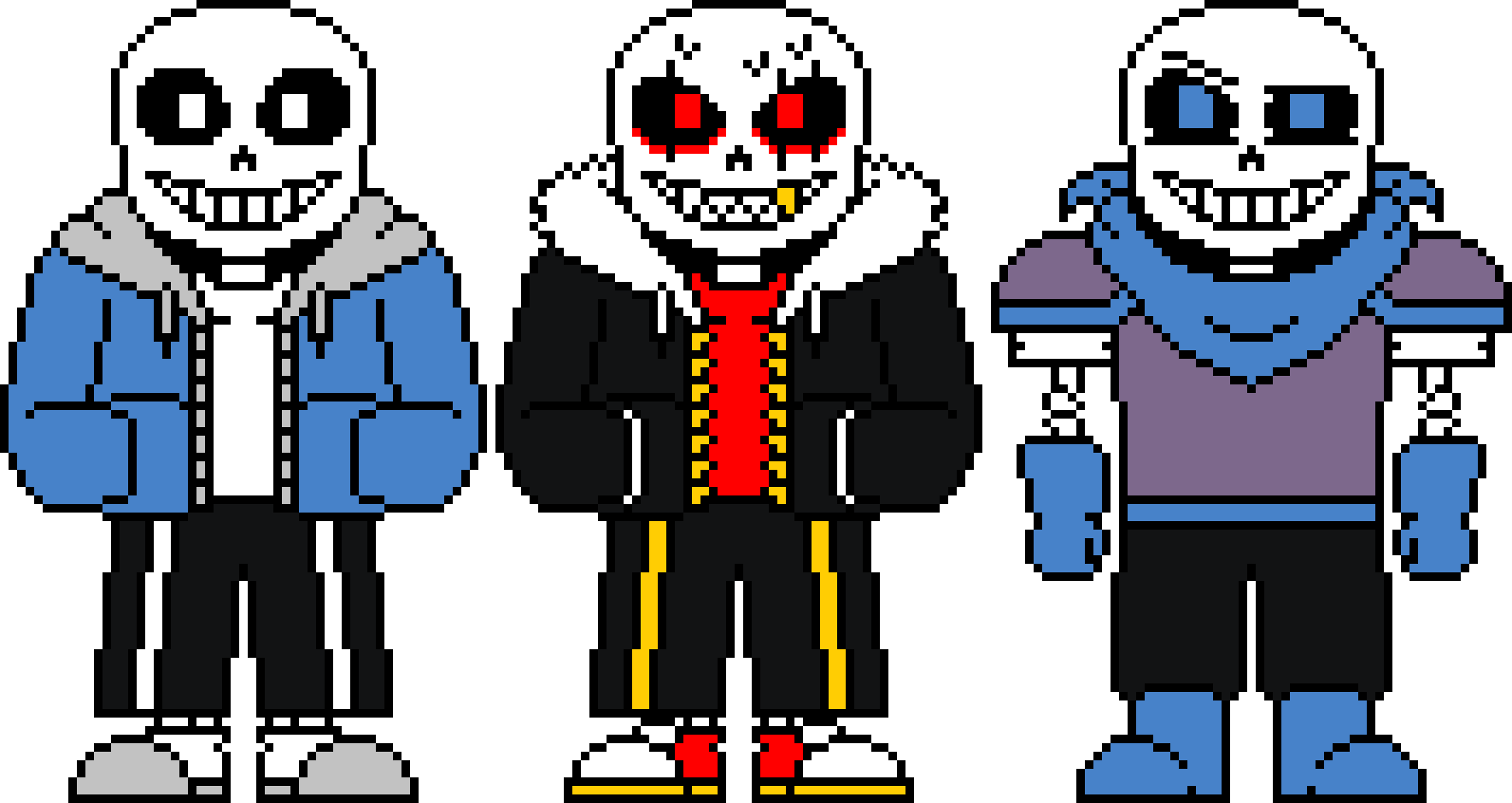 [76237e] The Three Main Sanses.