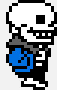 [114a86] UnderTale - Sans sprite sheet(isaac)
