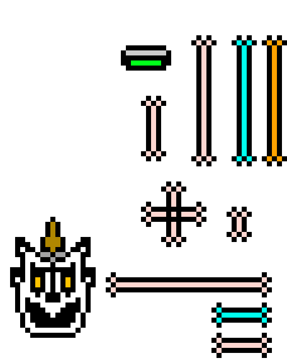 [30c8ea] Underswap hard mode papyrus attacks.