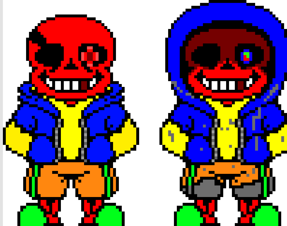 [339bcd] Broken!Sans And DustBroken!Sans