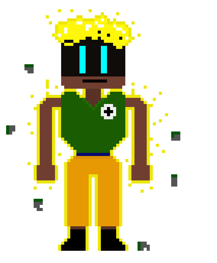 [de8c0d] Saiyan!Jacob: Golden yellow.