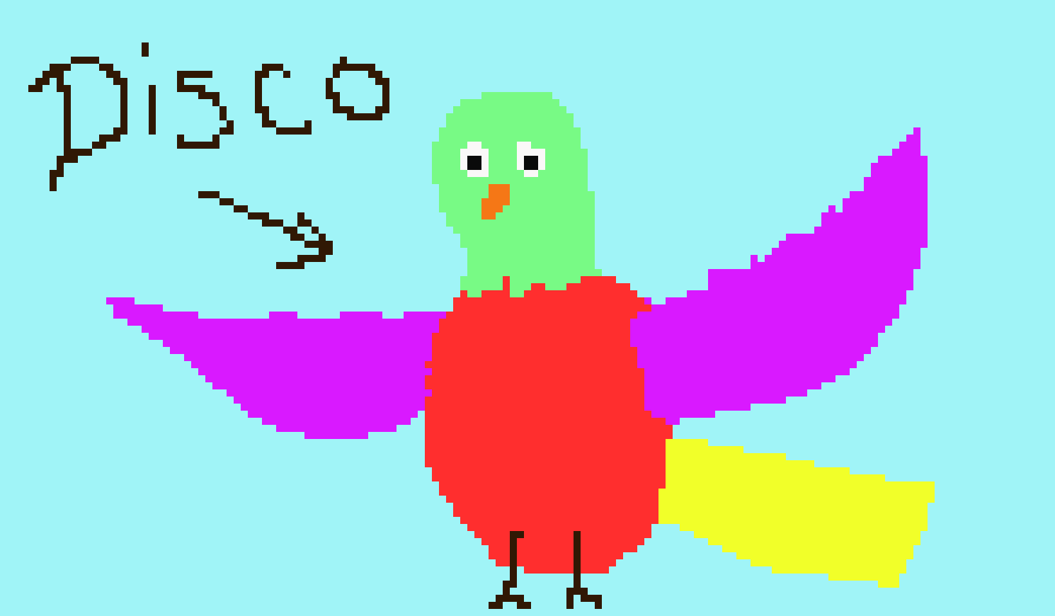 [a6782f] Disco the Rainbow Kiwi