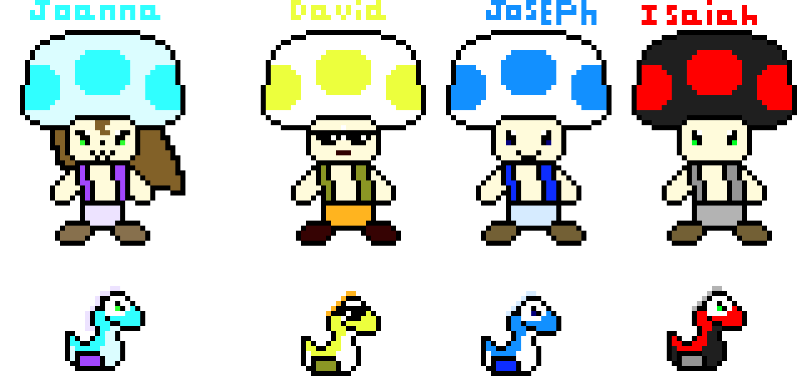 [9664c4] The seams kids toads and yoshis