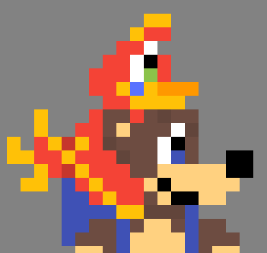 [e33228] K: Banjo, why are we here again // B: Oh, we really don't go away, Kazooie! // K: WE'VE BEEN HERE FOR 7 FUCKING MONTHS. // B: Epic. // 