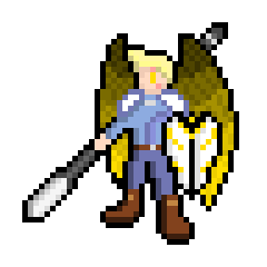 [df6e66] Phineas Pixel Art (Weapon)