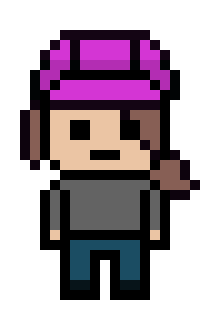 [07cbe1] danganronpa pixel sprite sara