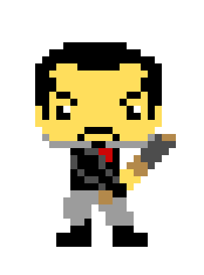[2bee2d] Neagan from walking dead