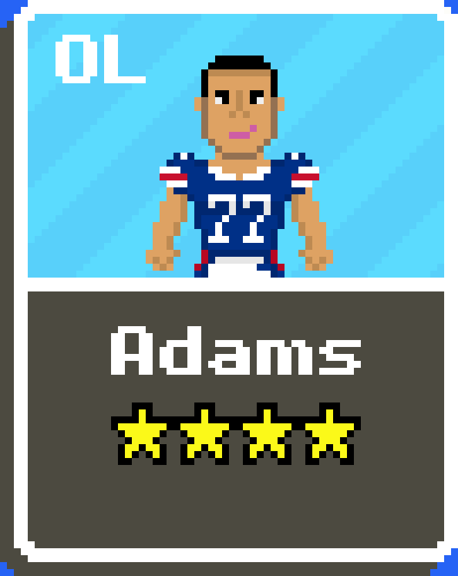 [b4b761] Brian Adams Bills Card