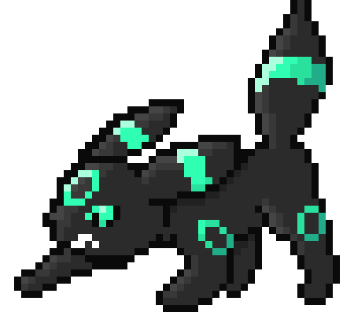 [6a6dc2] critical hit! hit 2 times. hp 54/104. Umbreon used shadow claw!   -TomKat