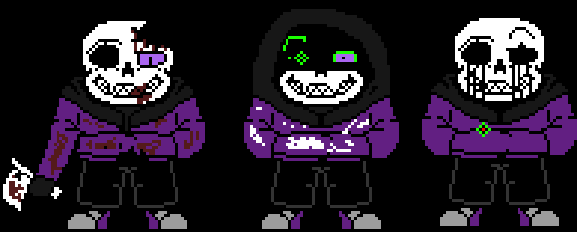 [2214db] SwapSwapfell murder time trio Sanses