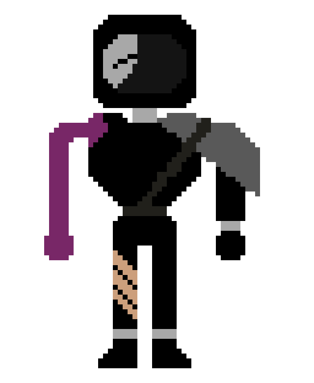 [25d002] *His blood is splattered on the tree and the tree branch he is impaled on,The forest he is in is covered in fog.....And you can make out more bodies hanging or impaled on trees*