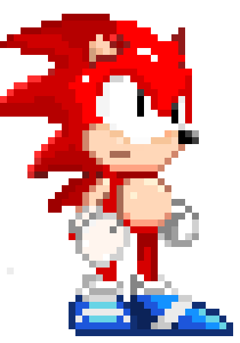 [855695] and looks up to see a small planned chaned to the ground in a little metal ball