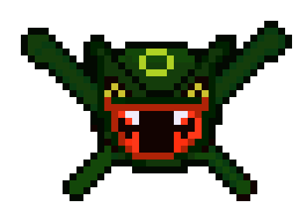 [9664c4] Rayquaza head