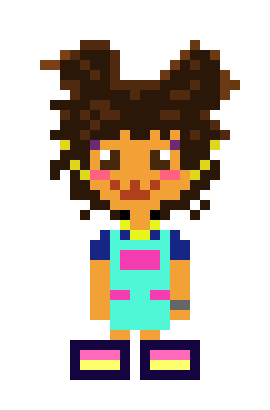 [caf434] Custom Undertale Human Sprite Template