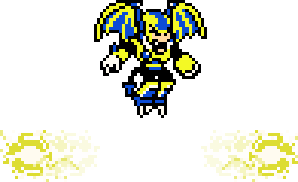 [7ed3e1] Shade Man using Scramble Thunder