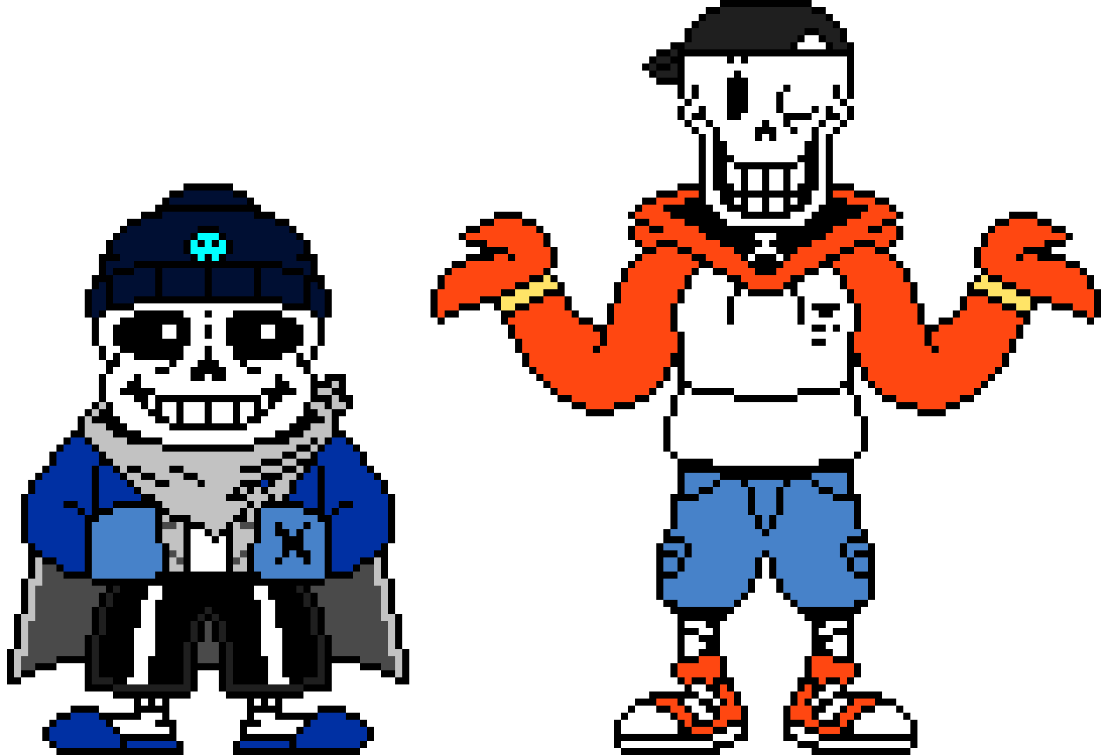 [9664c4] Tales Of A Swap Universe/Peter's Underswap Papyrus Shrugs.