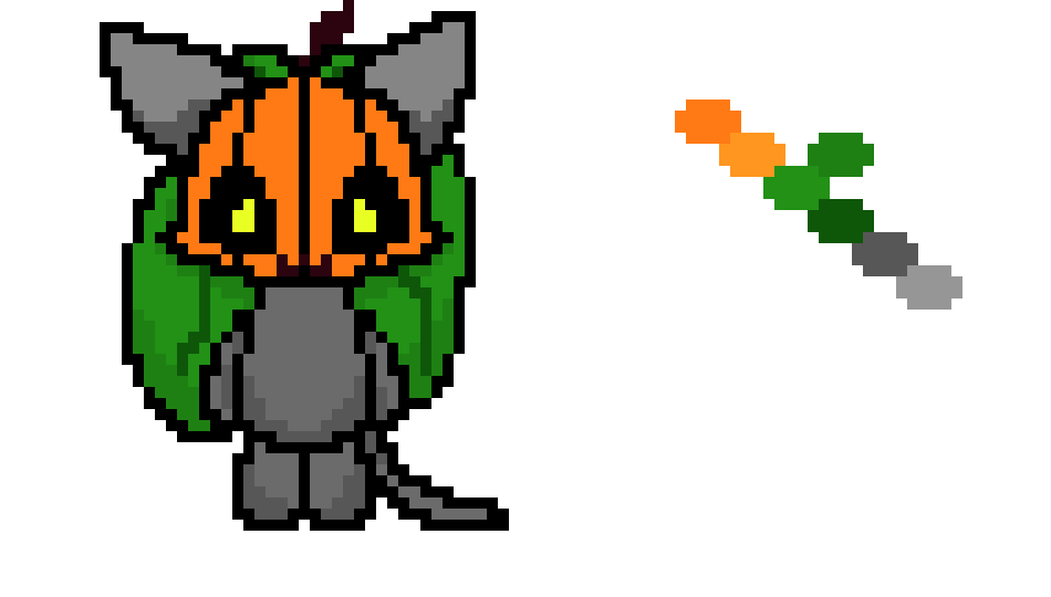 [9664c4] Pumpkin Cat