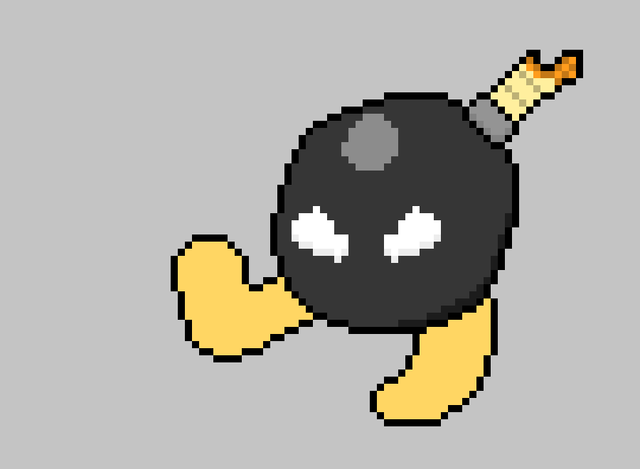 [990543] I think your new sprite looks good. I was just trying to get my enemies noticed by anyone -_-