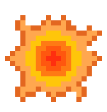 [4cee53] pixel sun