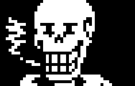 [a82578] "Sans Youre filthy GO CLEAN UP"