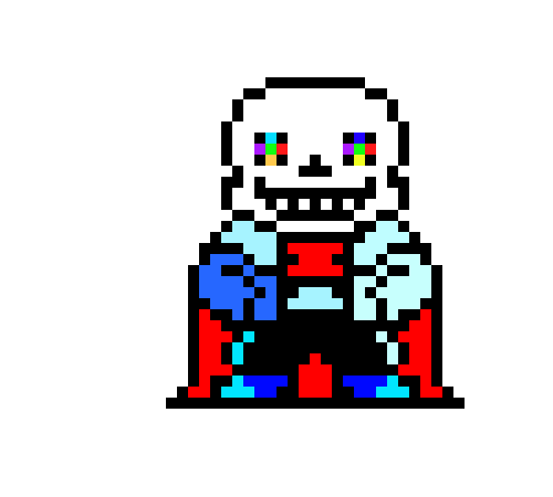 [53a360] Hero!Sans ( all human soul not transformed )