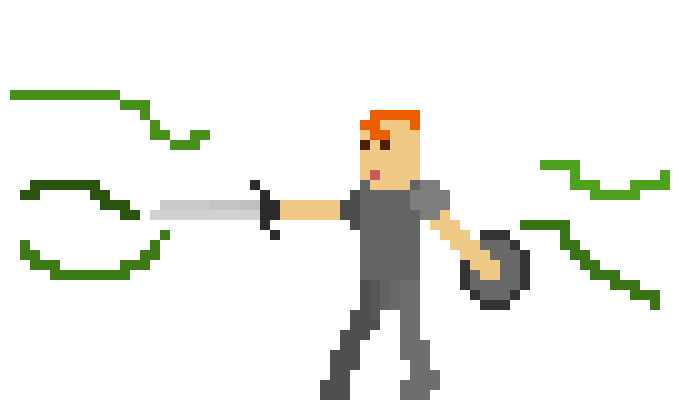 [9664c4] Vines attacking hero