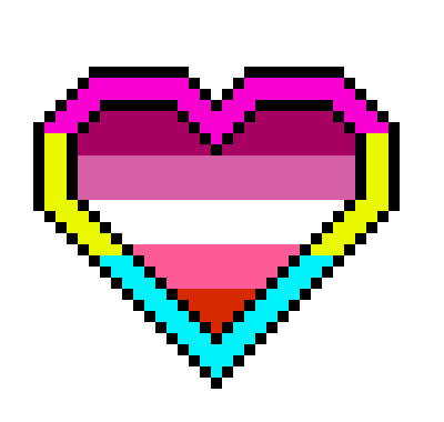 [3a9c37] Pansexual + Lesbian