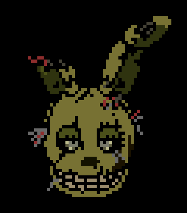 [fc6325] its 5 am so springtrap manages to appear right outside the door to the office)