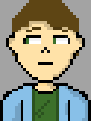 [90896a] *He glanced over to P U R P L E, appreciating any help he can get. But for his own safety he kept his eyes locked on Anti.* You talk about him like he's not here...