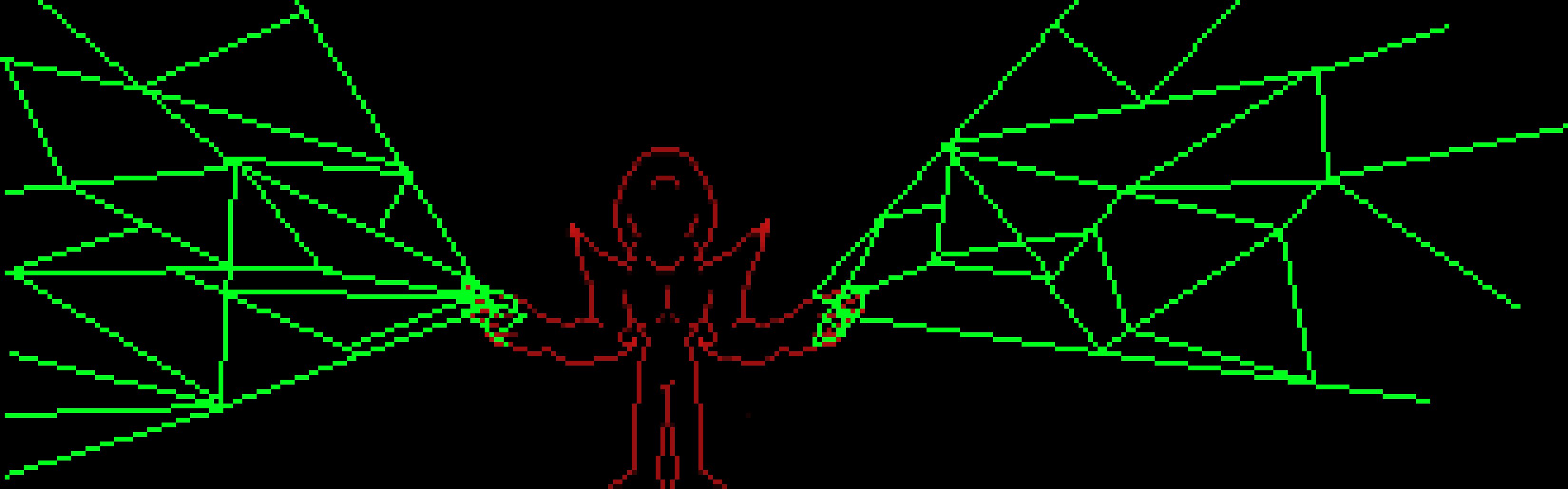 [c91422] *The strings stretch arcross the MT.Ebott and the nearby parts of the area*