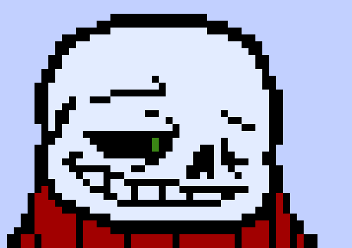 [61341e] -{ [Sprite Change ] }-  -{ He teleports infront of DR and our 27 year old skeleton screams loud as hecc.}-