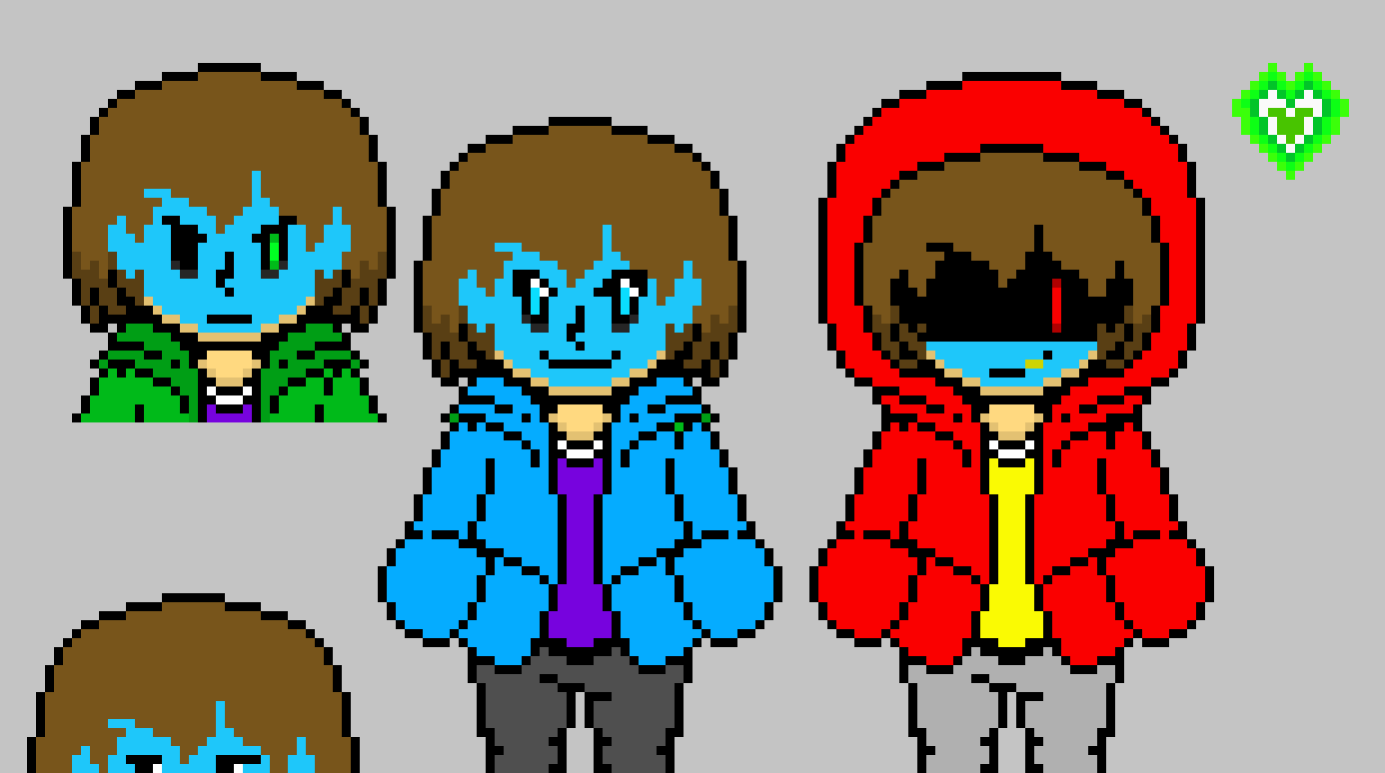 [53a360] Chara sans sprite me made - coolkid