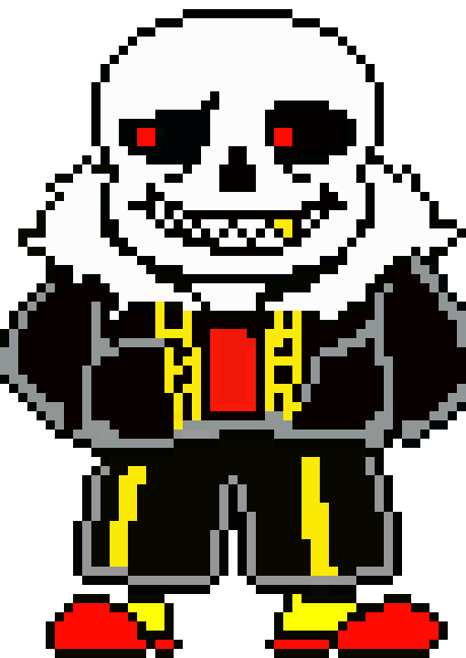 [6a3e23] Underfell Sans: im back guys