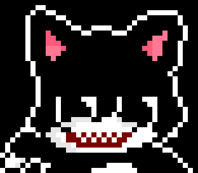 [d9ae9c] I also did art like this. Cartoon Cat