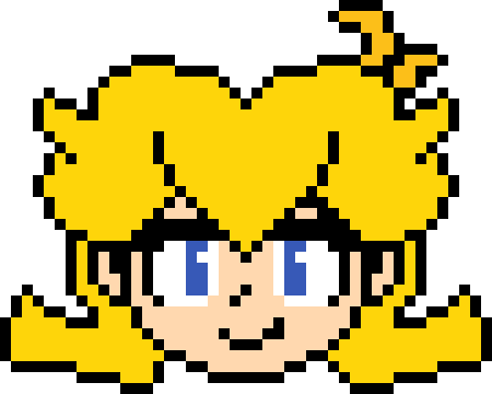 [d4da38] EmptyToad - Peach (Head Base)