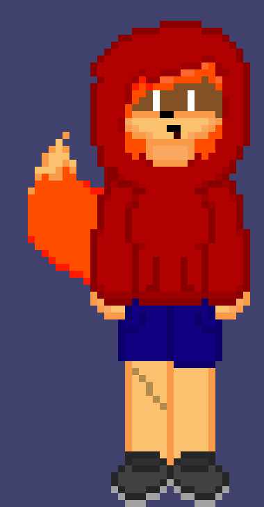 [d8d976] *Carrys him while flying to PAM city* *Starts bleeding a bit* -Foxlya