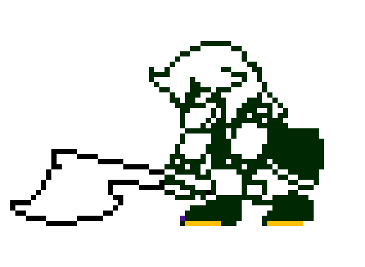 [4076f0] save, now time to color it in)) -susie (darkworld outfit) (Cleetus