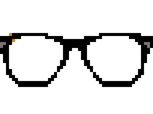 [699abd] pixel glasses