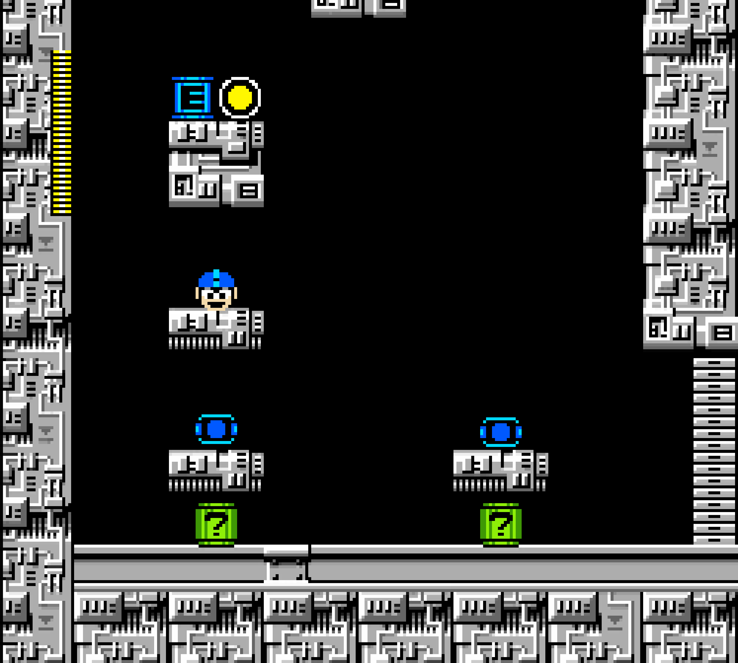 [baf04b] Megaman 3 Final Level (Pre-Boss Room)