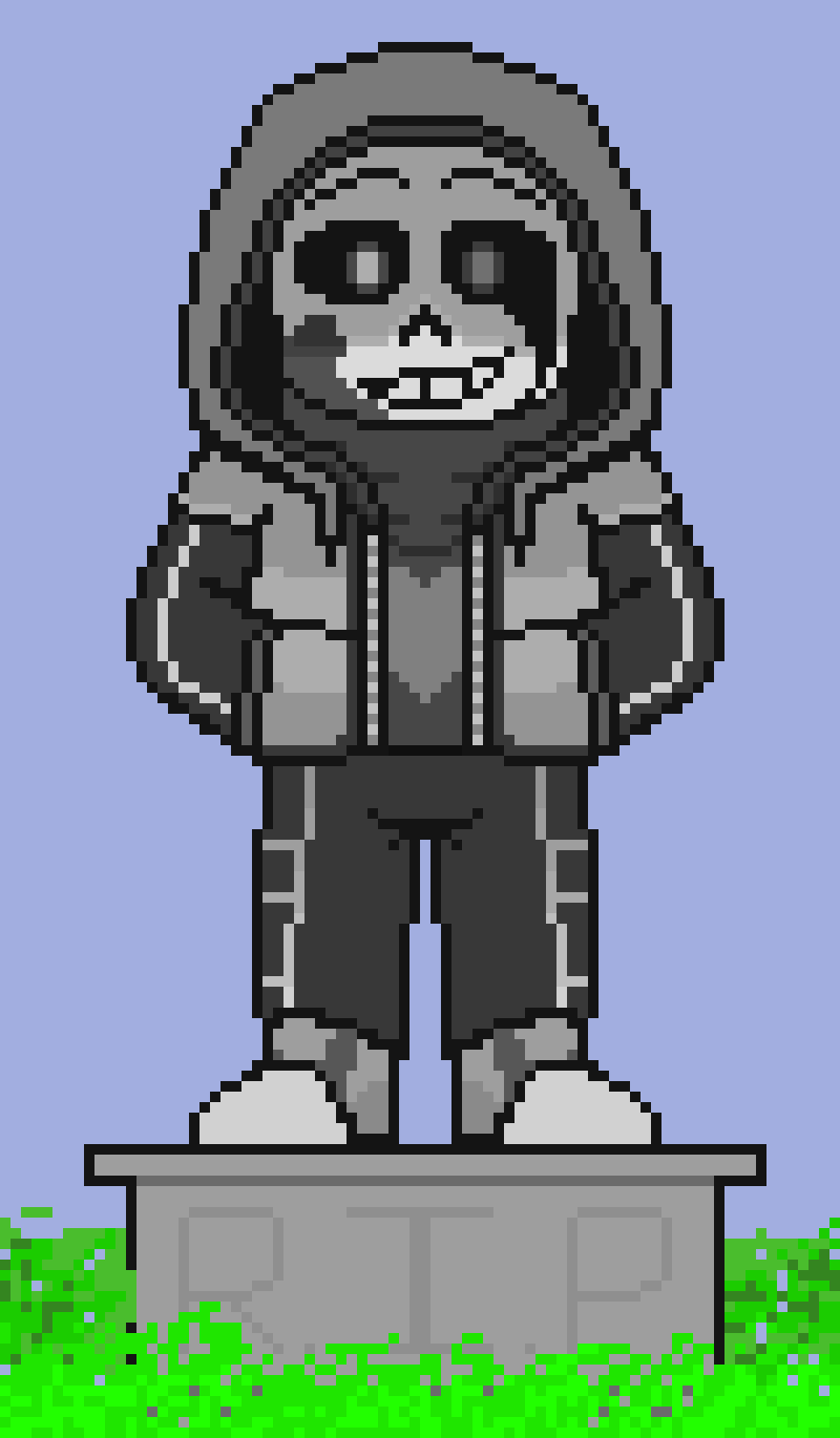 [752b4c] *The statue seemed...Sadder when Xavier left. Almost as if it was enjoying the company.*