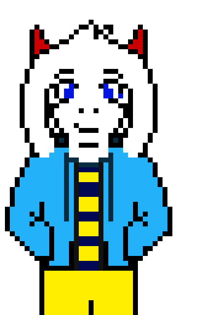 [904ba9] oki let me change in my sans outfite