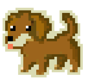 [f0597d] Pixel dog 